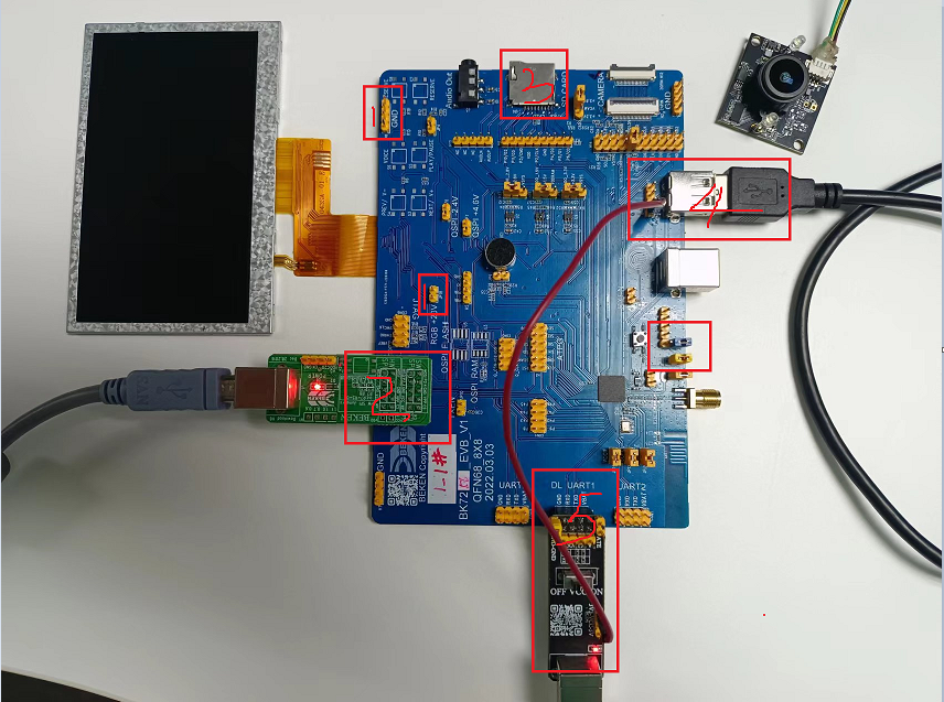 uvc display connection diagram