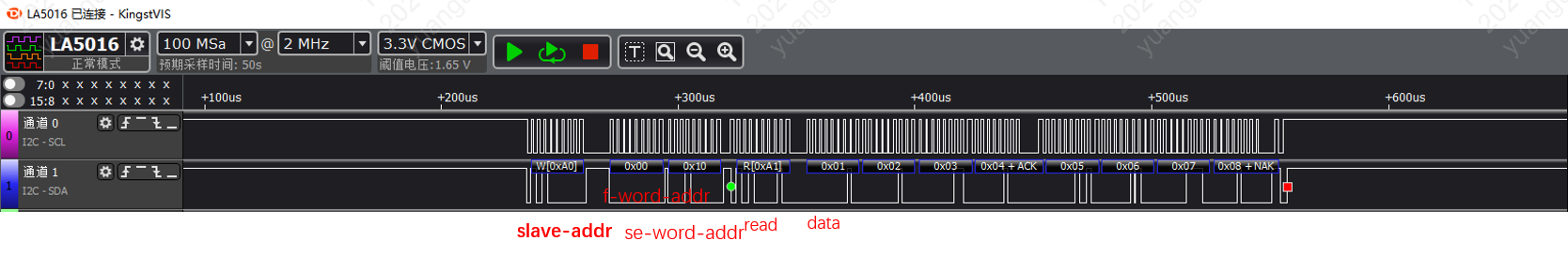 i2c_Sequence_ZD24C128A
