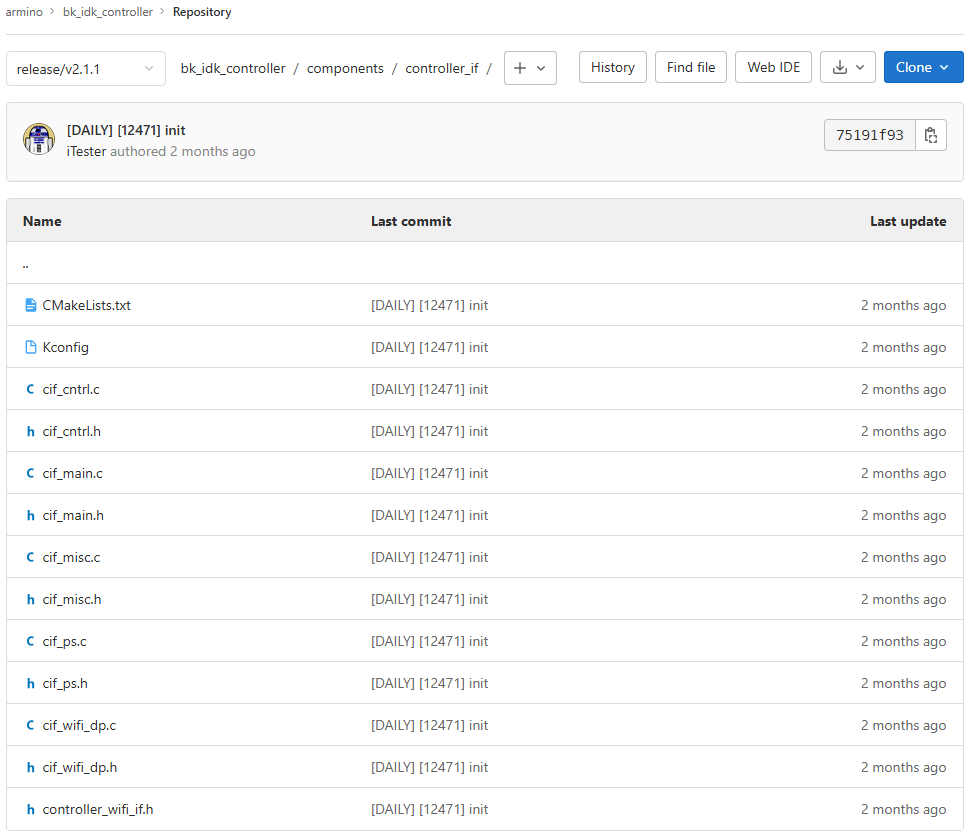 controller IF module directory